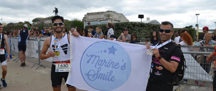 Marine’s Smile Finisher au Triathlon de Deauville !!